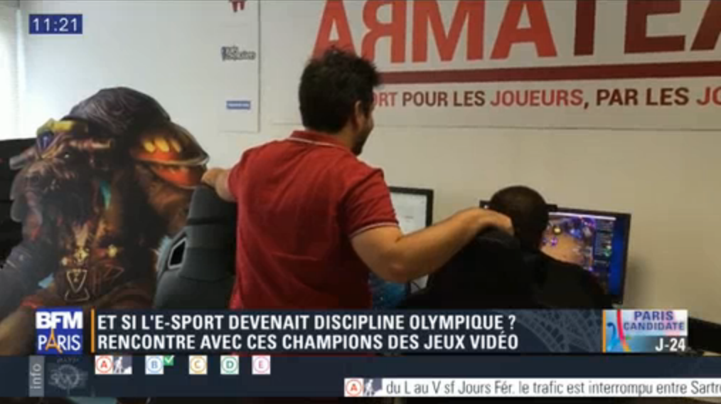 BFM Paris tourne dans nos locaux !