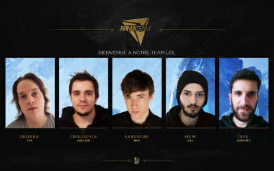 Apprenez en un peu plus sur notre roster League of Legends!