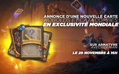 Ne ratez pas notre révélation de carte Kobolds et Catacombes !