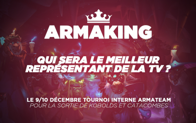 Le tournoi interne ArmaTeam, c’est les 9 et 10 décembre !