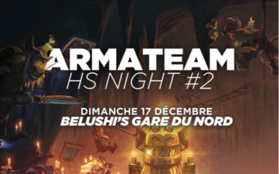 Rendez-vous à l’ArmaTeam HS Night #2 le 17 décembre !