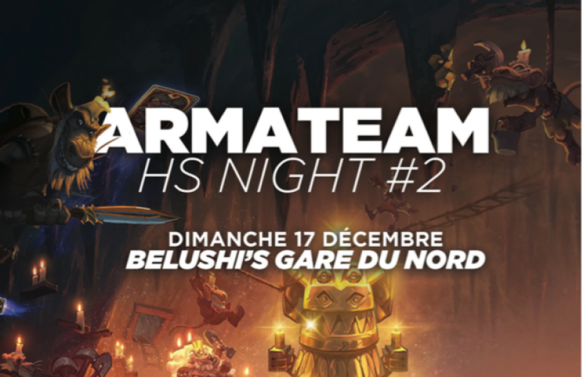 Rendez-vous à l’ArmaTeam HS Night #2 le 17 décembre !