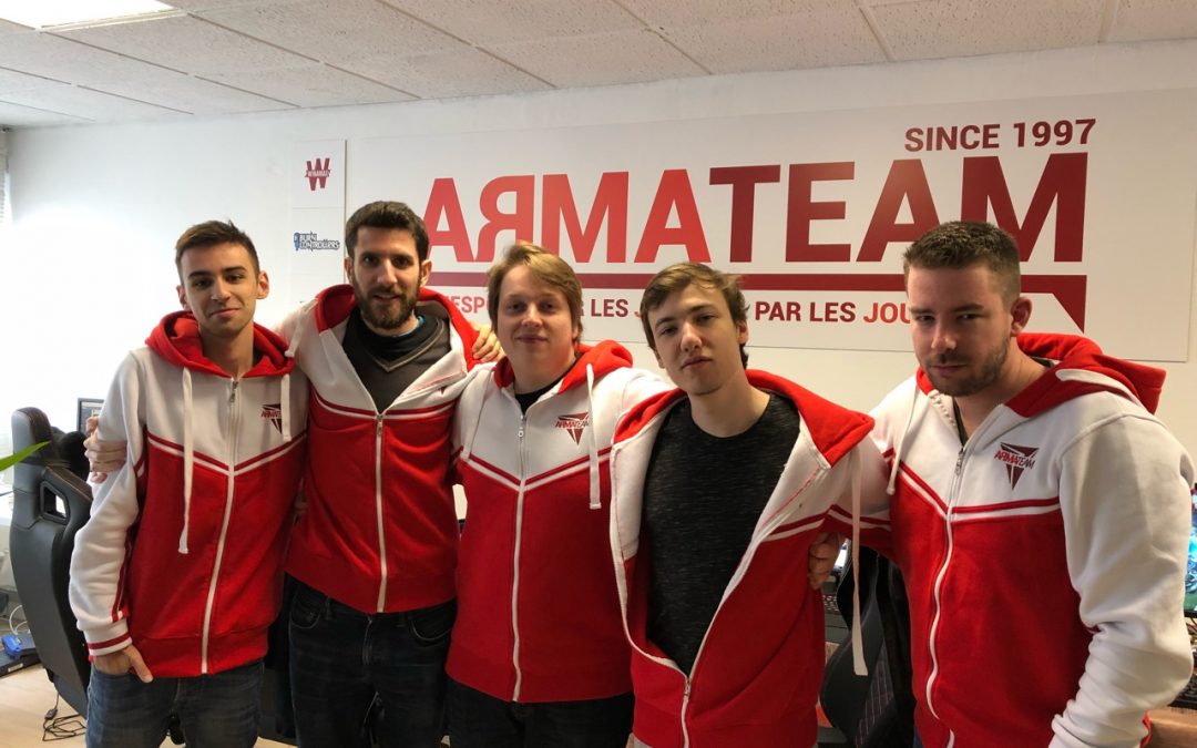 Le roster LoL ArmaTeam en bootcamp !