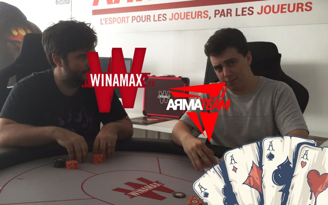 Participez à notre tournoi de Poker Winamax de demain !