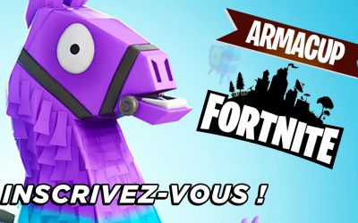 Inscrivez-vous à la 2ème soirée de l’Arma Cup Fortnite !