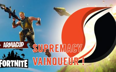 Supremacy, vainqueur de la seconde soirée de l’Arma Cup Fortnite !