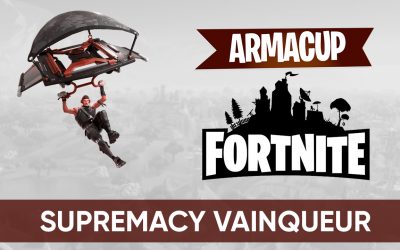Supremacy remporte la 4ème soirée de l’Arma Cup Fortnite !