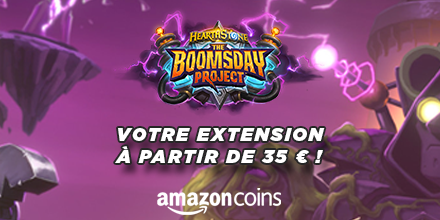 En ce moment, achetez vos boosters Hearthstone moins cher avec Amazon Coins !
