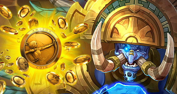 Profitez de réduction sur vos boosters Hearthstone grâce aux Amazon Coins !