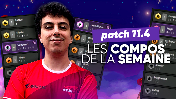 TFT SET 4.5 : les meilleures compos du patch 11.4 !