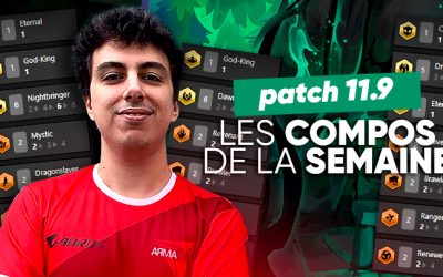 TFT SET 5 : les meilleures compos du patch 11.9 !