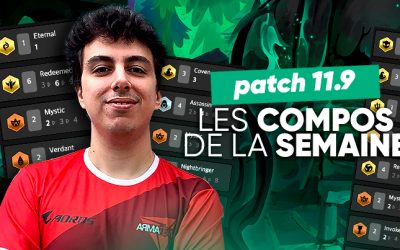 TFT SET 5 : les meilleures compos du patch 11.9 !