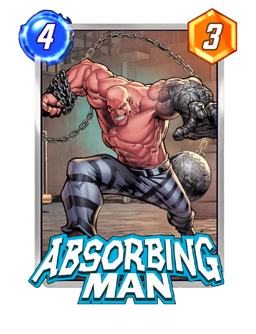 abosrbing man