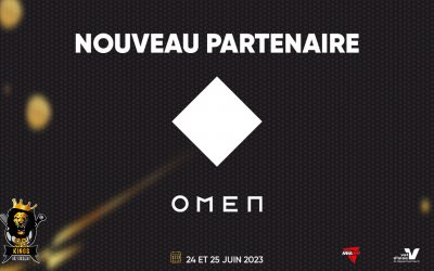 OMEN : Partenaire des tournois TFT, SF6 et de la zone Free to Play du 95 KOF !