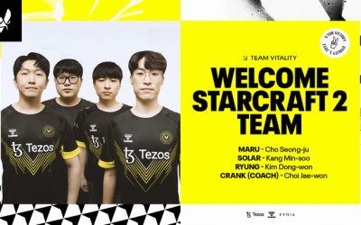 La Team Vitality annonce son roster Starcraft II