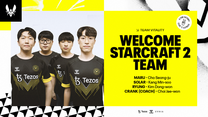 La Team Vitality annonce son roster Starcraft II