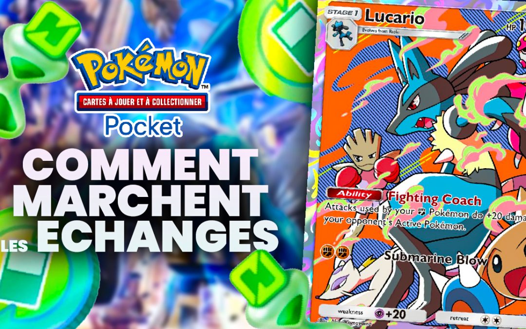 Les échanges dans Pokémon TCG Pocket