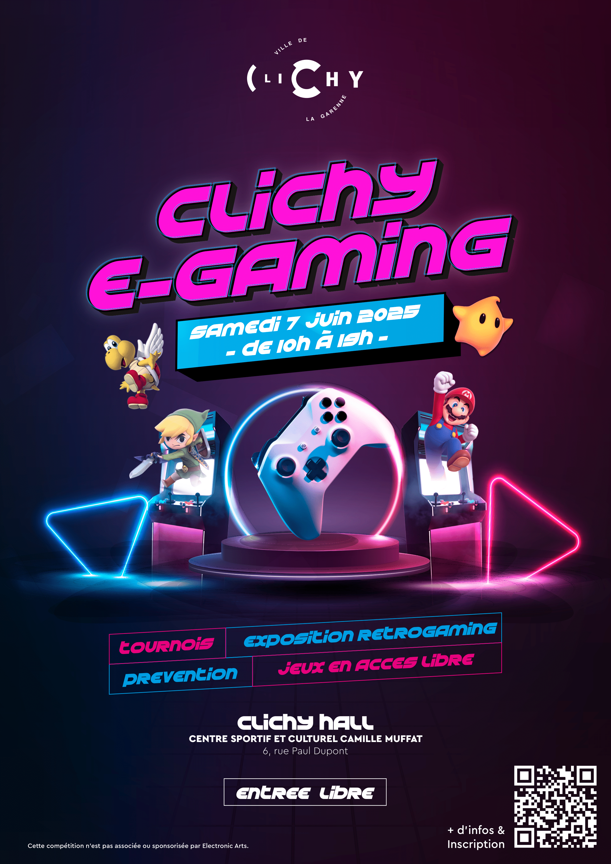 Clichy E-Gaming - Affiches_V3-1