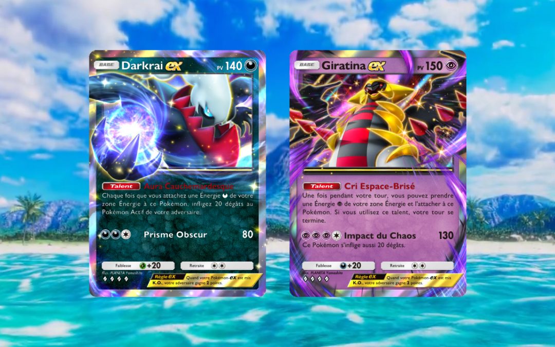 Pokemon Pocket : Deck Giratina-ex / Darkrai-ex / Zeroid