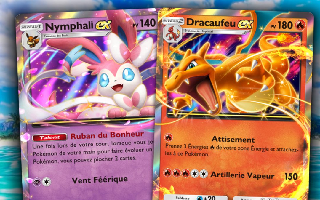 Pokemon Pocket : Deck Dracaufeu Nymphali