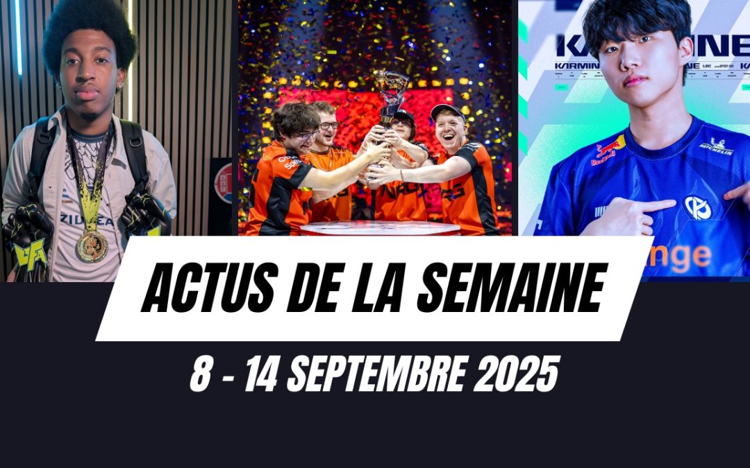 Les Actus de la semaine