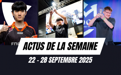 Les Actus de la semaine