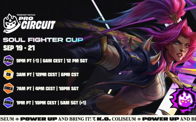 TFT Pro Circuit : Résultat Soul Fighter Cup !