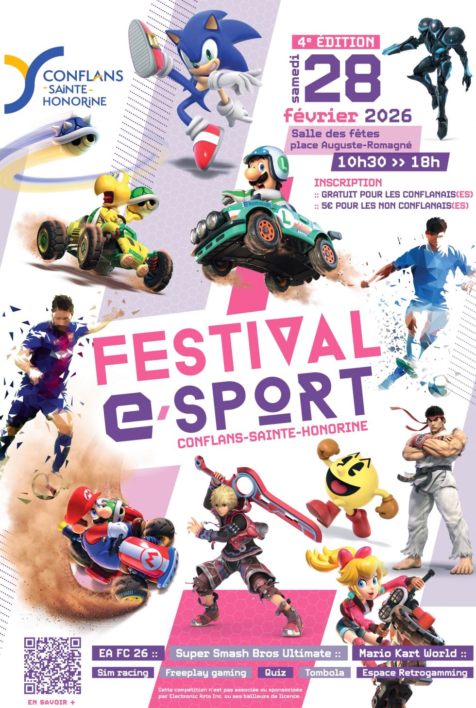 Tournoi Esport Conflans Sainte Honorine FC26 Mario Kart le de tournoi-esport-conflans-sainte-honorine-fc26-mario-kart-le-de