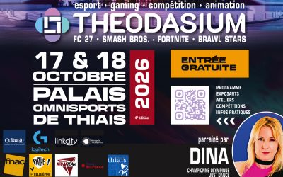Theodasium 2026 : le grand rendez-vous esport et gaming revient les 17 et 18 octobre à Thiais
