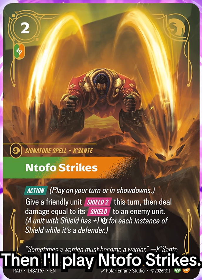 ntofo strikes