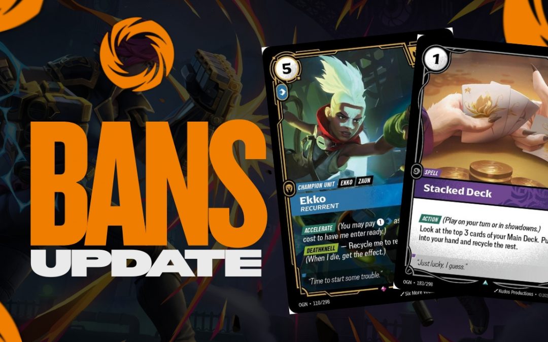 Riftbound : Riot bannit Ekko, Recurrent et Stacked Deck